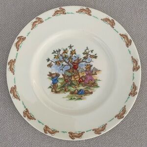 New! Royal Doulton Bunnykins 8” Plate
